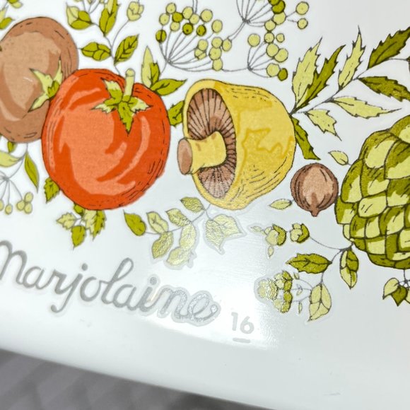 Corning Ware Spice O' Life La Marjolaine A-2-B 2 Qt Square Baker - Picture 4 of 11